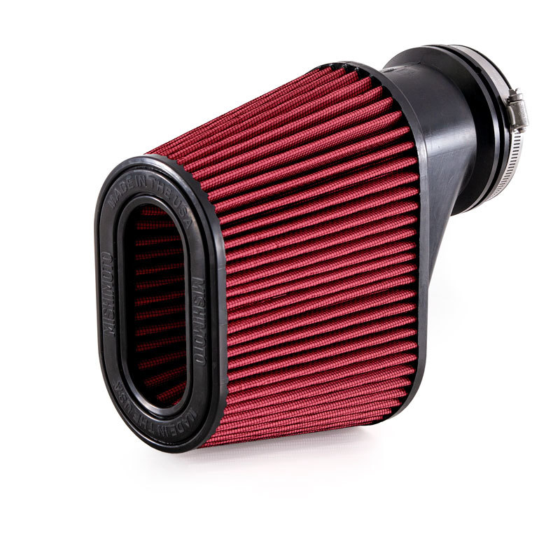 Mishimoto Performance Air Filter - 3.86in Inlet / 7.2in Length w/ Inlet Stack - MMAF-38672S