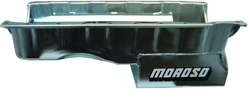 Moroso Chevrolet Big Block Gen 5/6 Wet Sump 6.5qt 8in Steel Oil Pan - 20409