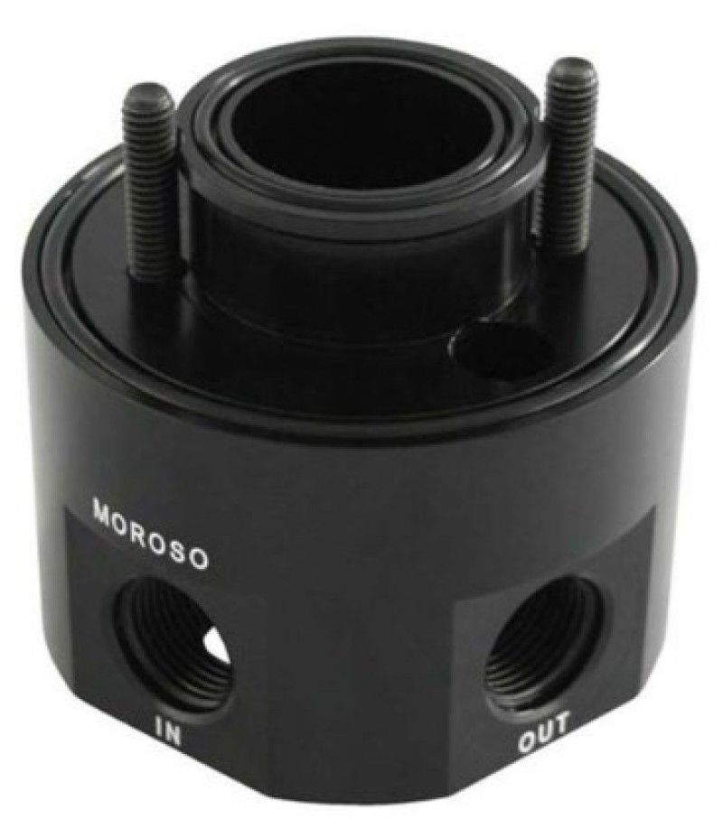 Moroso Chevrolet Small Block Oil Filter Adapter - Sandwich - Oil Cooler - 23692
