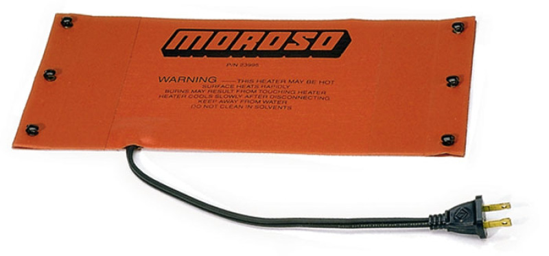 Moroso External Heating Pad - Hook & Spring - 6in x 12in - 360 Watts/110 Volt 8ft Cord - 23995