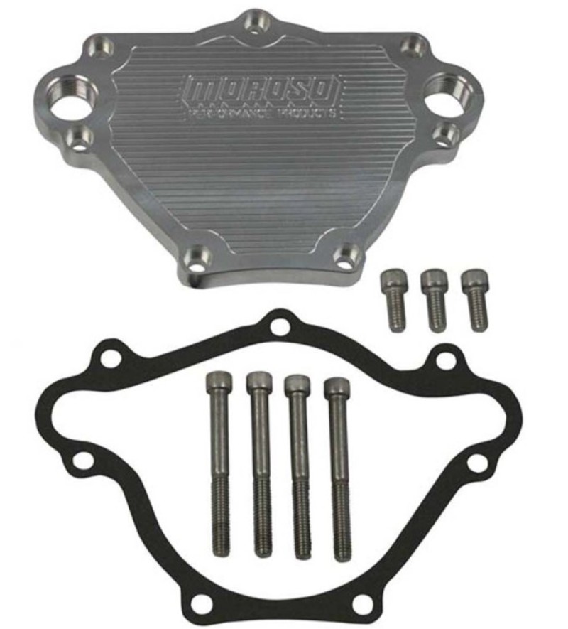 Moroso Chrysler 273-360 Remote Water Pump Adapter Kit (Requires Two -12An Male Fittings) - 63514