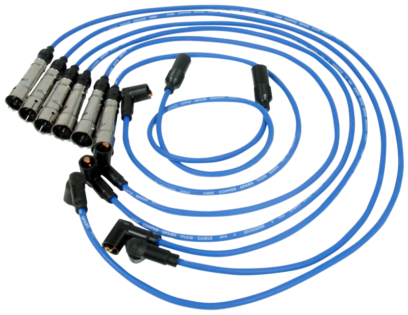 NGK Mercedes-Benz 280 1976-1973 Spark Plug Wire Set - 54380