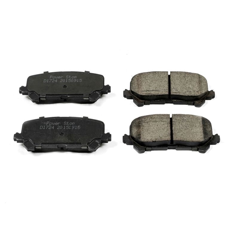 Power Stop 14-16 Acura MDX Rear Z16 Evolution Ceramic Brake Pads - 16-1724