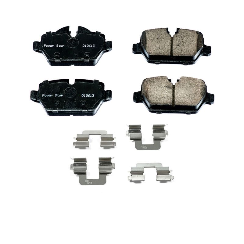 Power Stop 11-16 Mini Cooper Countryman Rear Z17 Evolution Ceramic Brake Pads w/Hardware - 17-1554