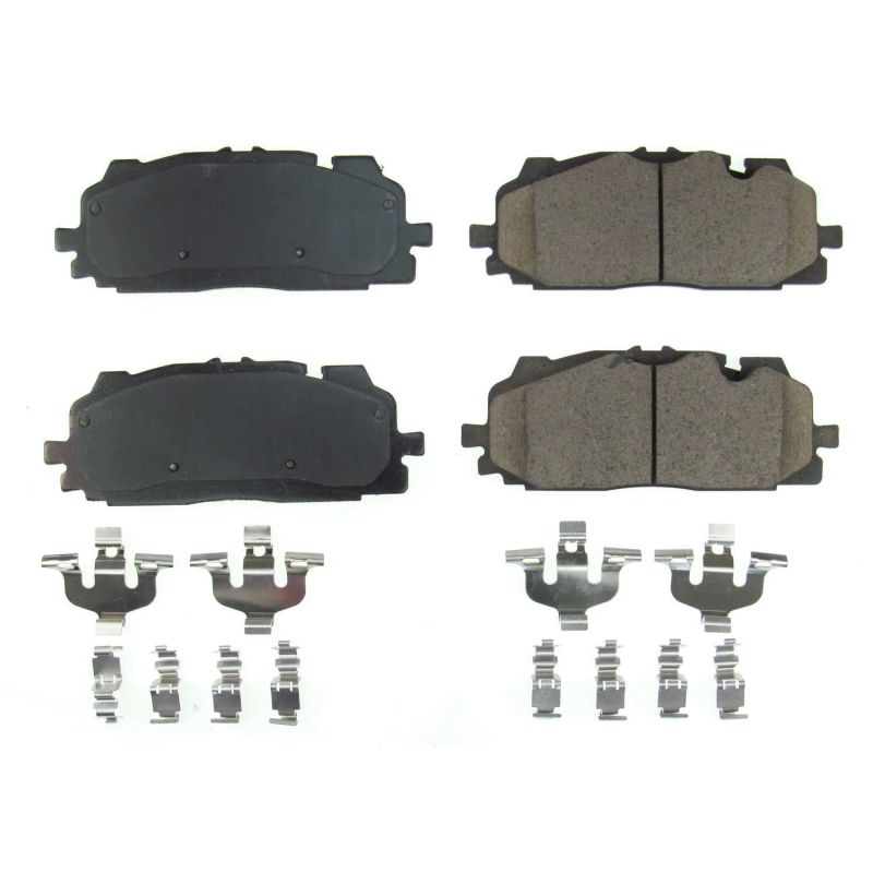 Power Stop 2019 Audi A6 Quattro Front Z17 Evolution Ceramic Brake Pads w/Hardware - 17-1894