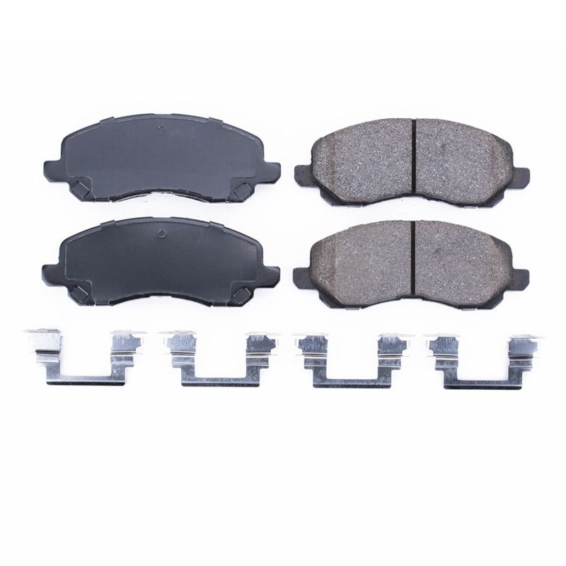 Power Stop 11-14 Chrysler 200 Front Z17 Evolution Ceramic Brake Pads w/Hardware - 17-866