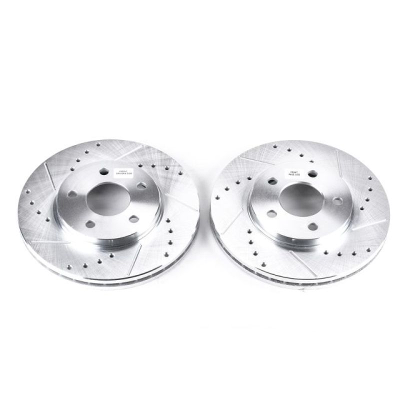 Power Stop 04-08 Chevrolet Malibu Front Evolution Drilled & Slotted Rotors - Pair - AR8296XPR