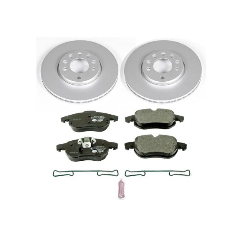 Power Stop 03-11 Saab 9-3 Front Euro-Stop Brake Kit - ESK978