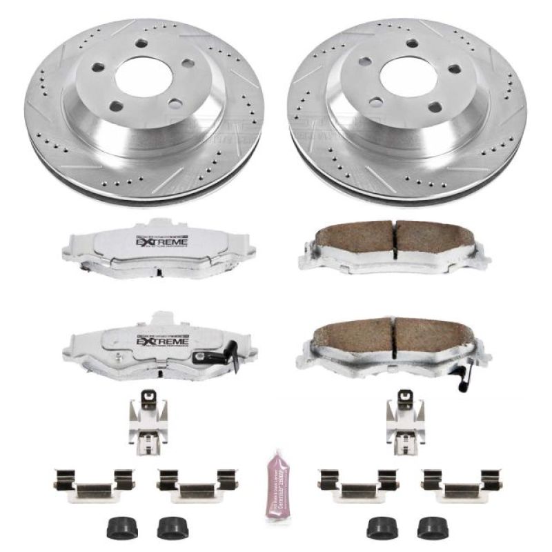 Power Stop 98-02 Chevrolet Camaro Rear Z26 Street Warrior Brake Kit - K1568-26