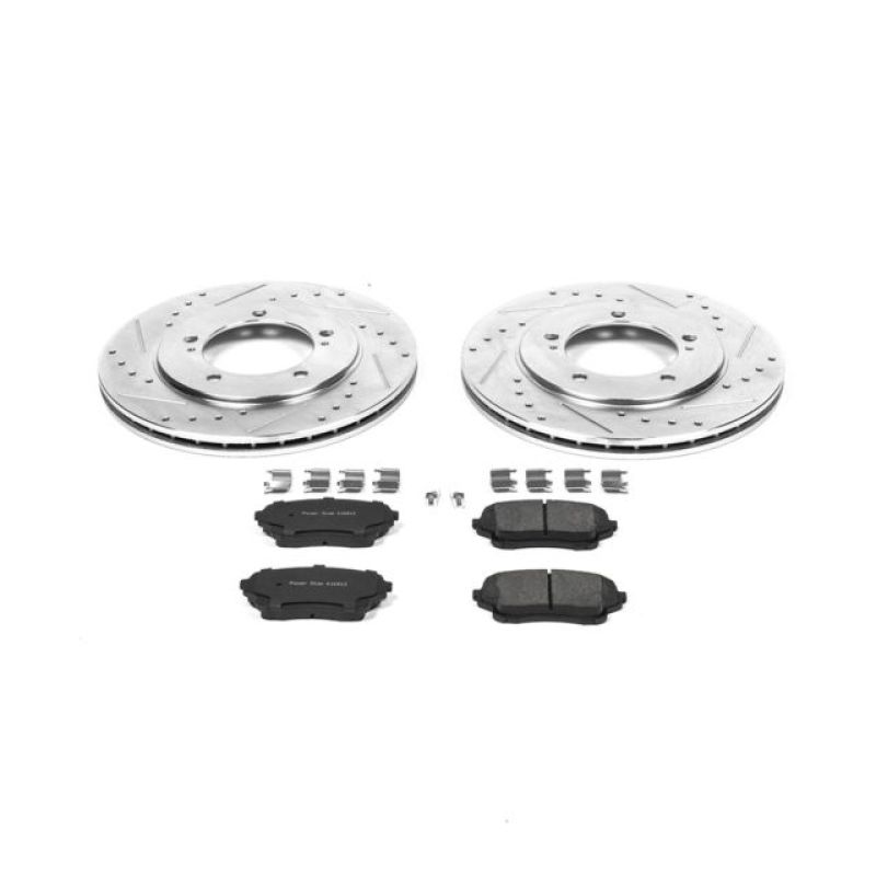 Power Stop 04-06 Suzuki XL-7 Front Z23 Evolution Sport Brake Kit - K5437