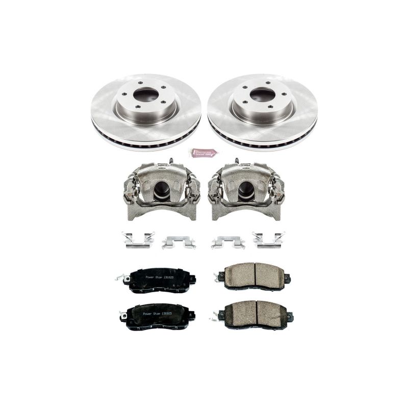 Power Stop 13-18 Nissan Altima Front Autospecialty Brake Kit w/Calipers - KCOE6494