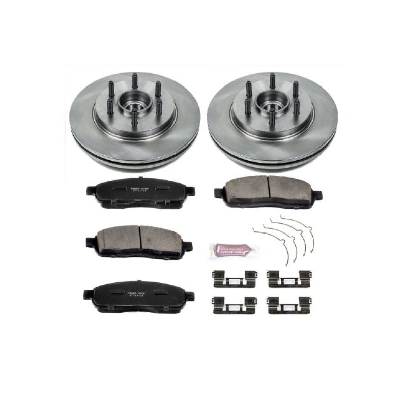 Power Stop 06-08 Lincoln Mark LT Front Autospecialty Brake Kit - KOE1939