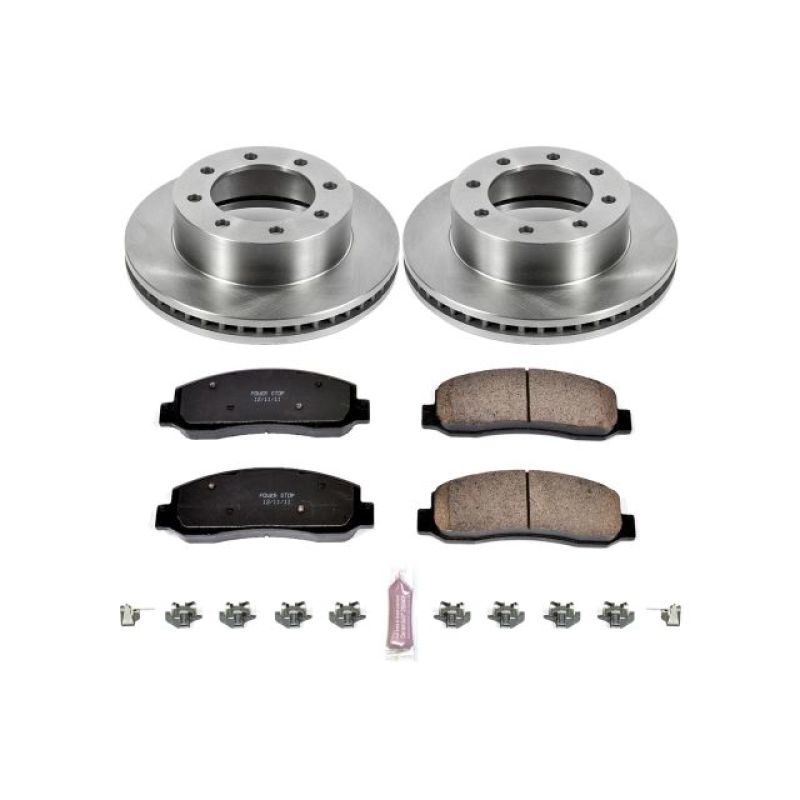 Power Stop 10-11 Ford F-350 Super Duty Front Autospecialty Brake Kit - KOE5412