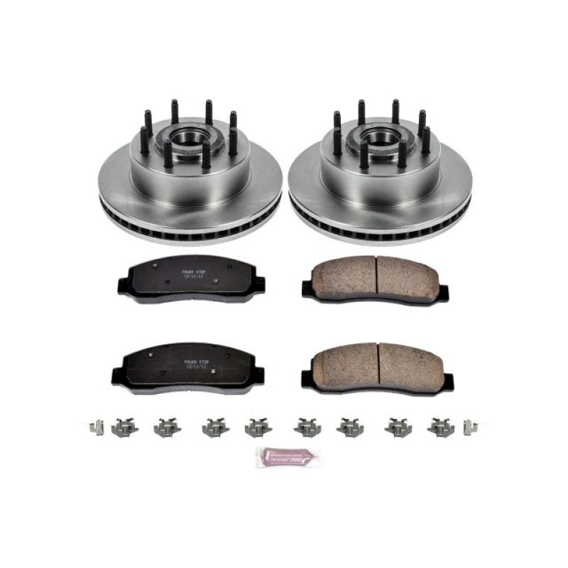 Power Stop 10-11 Ford F-350 Super Duty Front Autospecialty Brake Kit - KOE5588