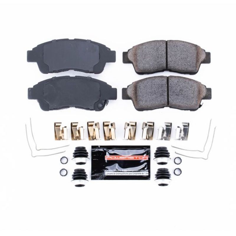 Power Stop 93-97 Geo Prizm Front Z23 Evolution Sport Brake Pads w/Hardware - Z23-562