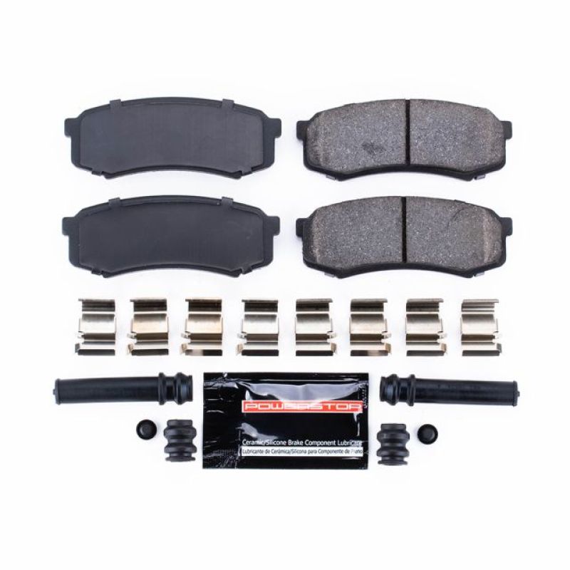 Power Stop 10-19 Lexus GX460 Rear Z23 Evolution Sport Brake Pads w/Hardware - Z23-606