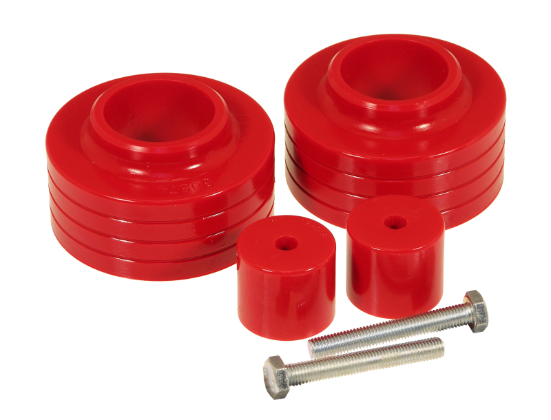 Prothane Jeep TJ 1in Lift Coil Spring Isolator - Red - 1-1702