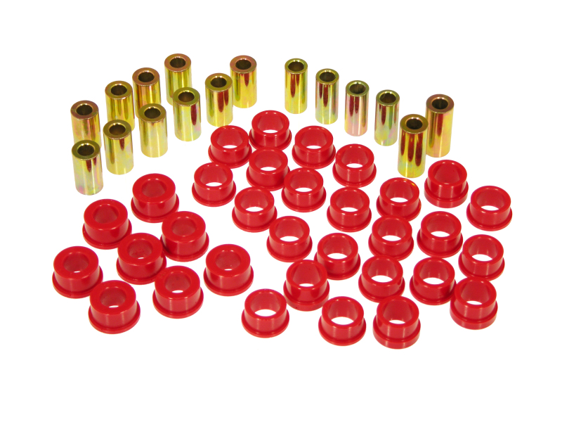 Prothane 95-98 Nissan 240SX Rear Control Arm Bushings - Red - 14-306
