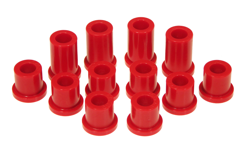 Prothane 79-85 Toyota Truck 2/4wd Front Spring & Shackle Bushings - Red - 18-1004