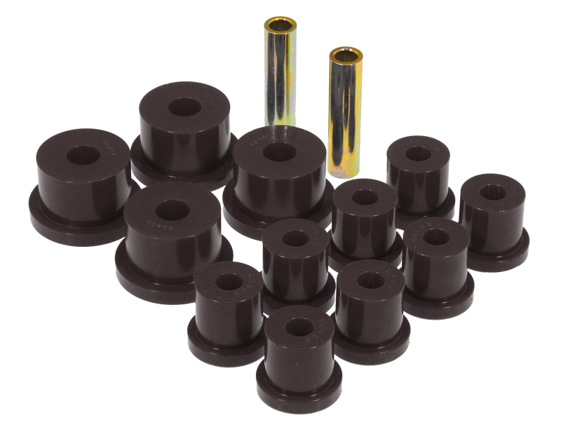 Prothane 64-65 Ford Mustang Rear Spring & 9/16in Shackle Bushings - Black - 6-1052-BL