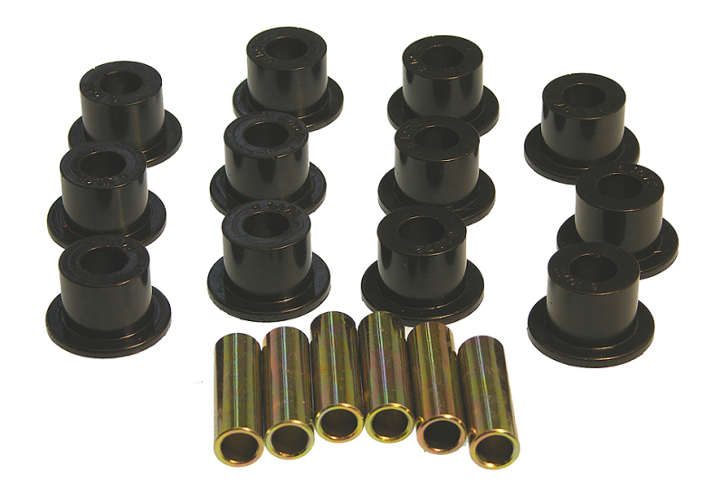 Prothane 68-71 International Scout 800 Spring & Shackle Bushings - Black - 9-1003-BL