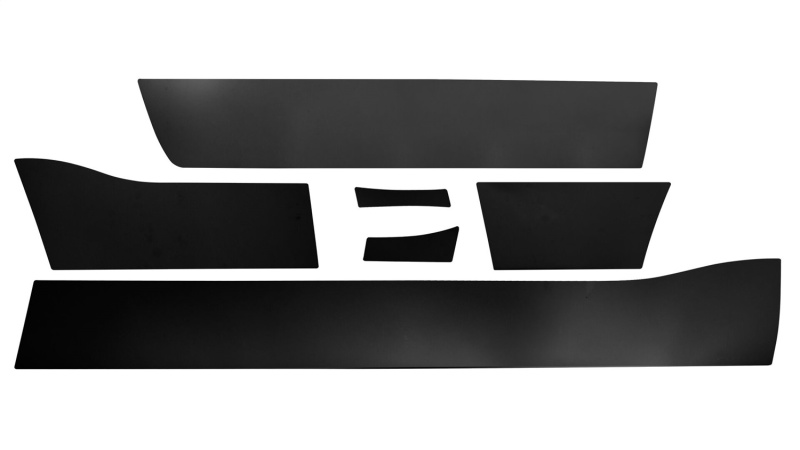 Putco 11-20 Jeep Grand Cherokee (8pcs) Black Platinum Rocker Panels - 9751275BP