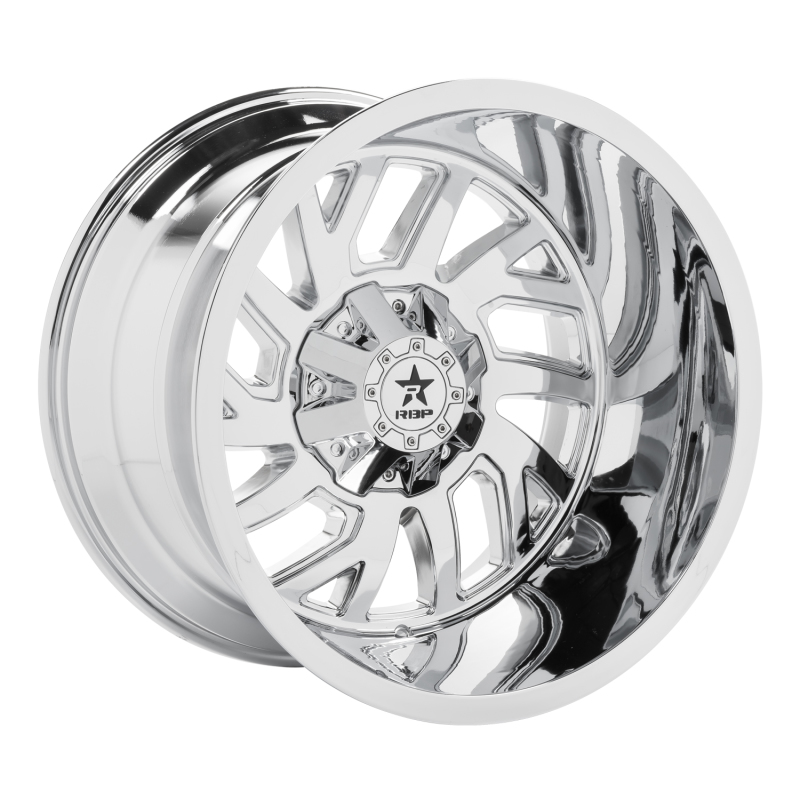 RBP 65R Glock 22x14 6x135 BP / 4.5 BS -76mm Offset 87mm CB (Hub Centric) Chrome Wheel - 65R-2214-63-76C