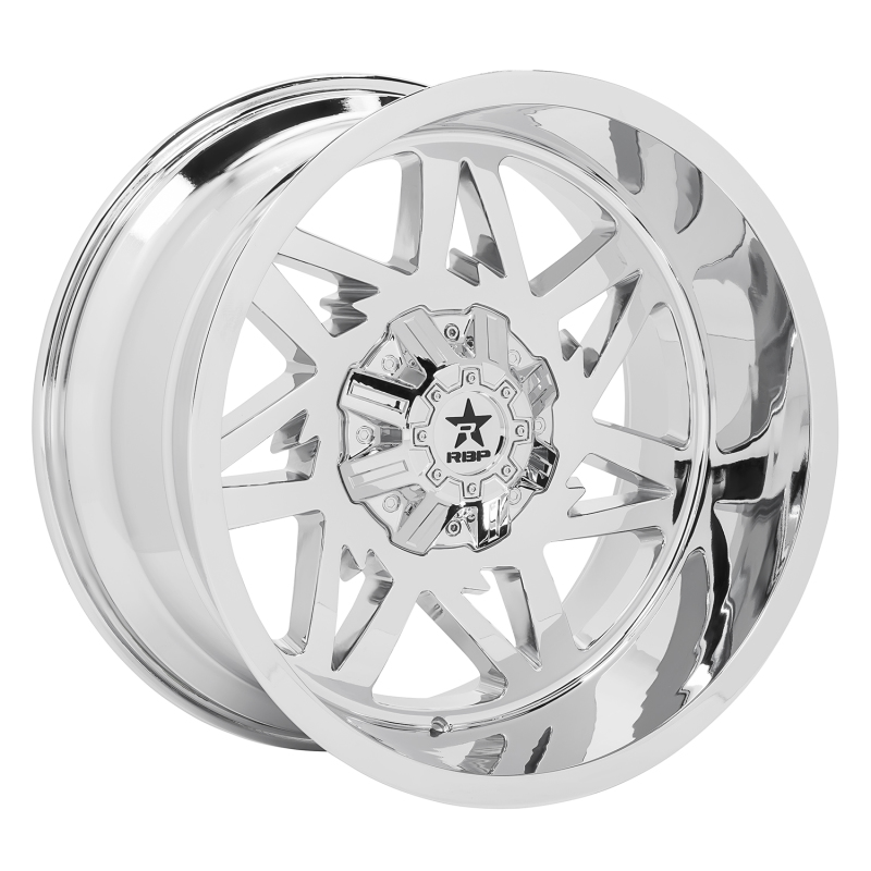 RBP 71R Avenger 22x12 Blank BP / -44mm Offset 78mm CB Chrome Wheel - 71R-2212-00-44C