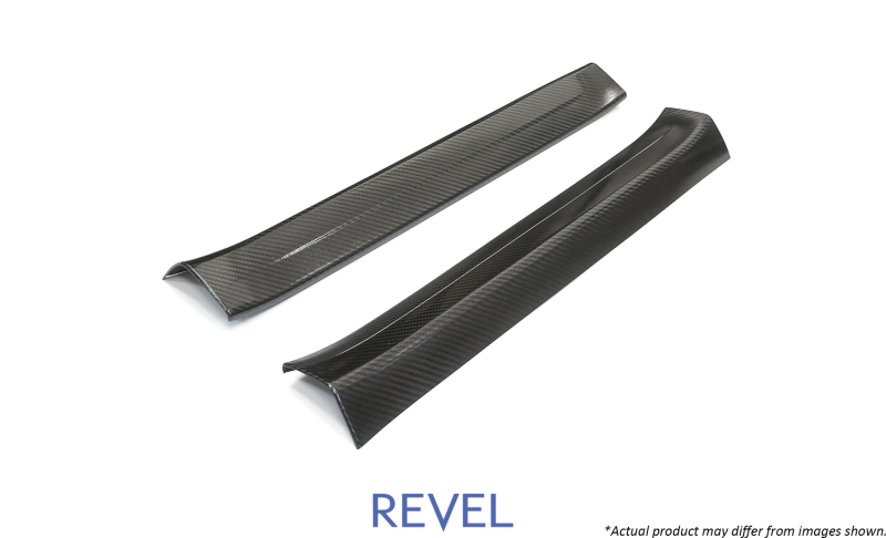 Revel GT Dry Carbon Door Sill Covers (Left & Right) 14-17 Mazda Mazda3 - 2 Pieces - 1TR4GT0BM05