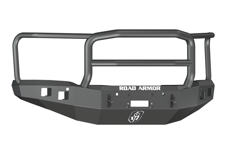 Road Armor 14-15 GMC 1500 Stealth Front Winch Bumper w/Lonestar Guard - Tex Blk - 214R5B