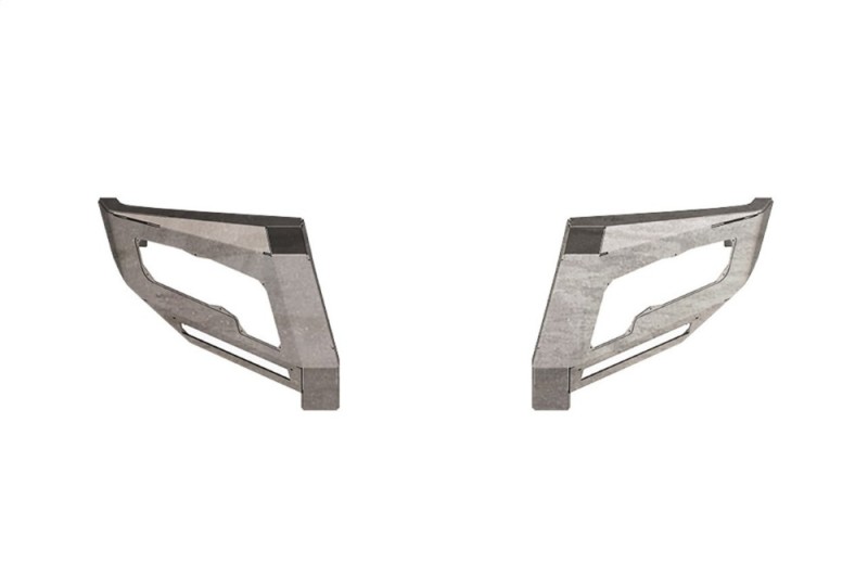 Road Armor 15-19 GMC 2500 iDentity Front Bumper Components - Standard End Pods - Raw - 2152DF0