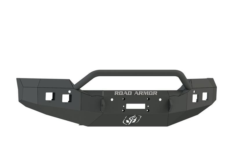 Road Armor 15-19 GMC 2500 Stealth Front Winch Bumper w/Pre-Runner Guard - Tex Blk - 215R4B