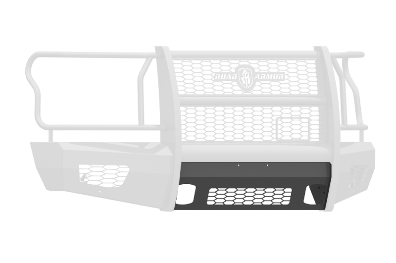 Road Armor 15-17 Ford F-150 Vaquero Front Non-Winch Plate - Tex Blk - 615V-NWP