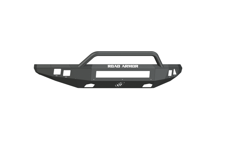 Road Armor 10-14 Ford Raptor Stealth Front Bumper w/Pre-Runner Guard - Tex Blk - 614R4B-NW