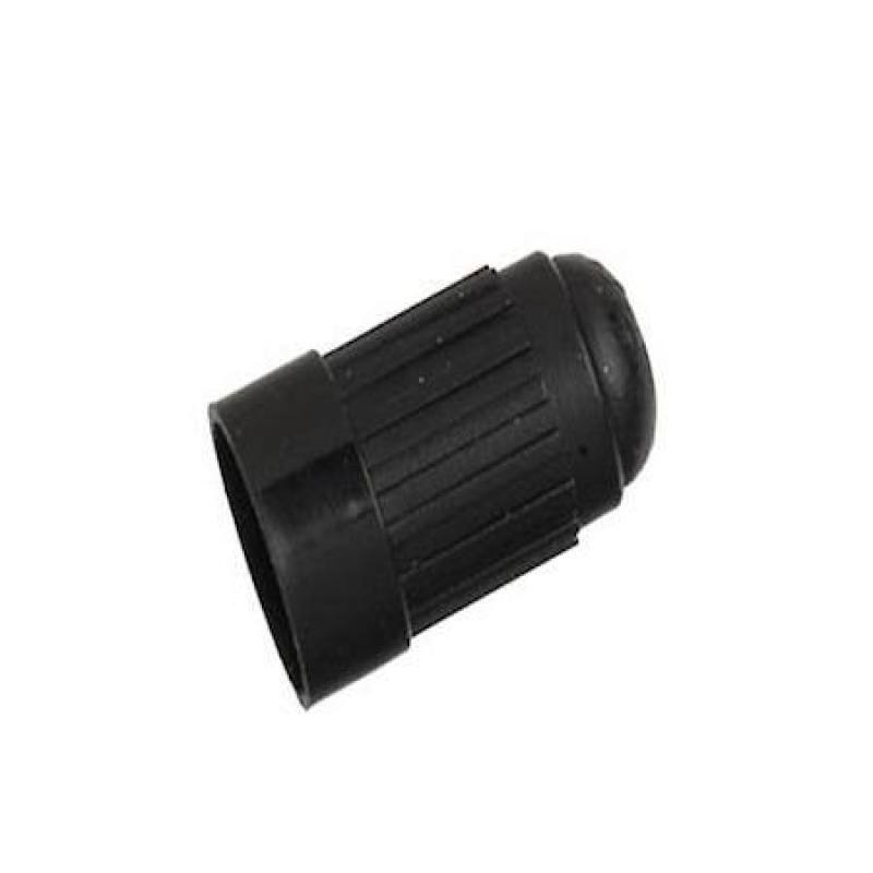 Schrader TPMS Plastic Black Sealing Snap-In Valve Cap - 100 Pack - 20595