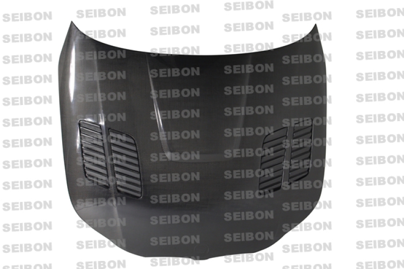 Seibon 04-10 BMW 5 Series 4 dr E60 (Inc M5) GTR-Style Carbon Fiber Hood - HD0407BMWE60-GTR