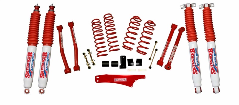 Skyjacker 2.5-3.5"KT,07>JK RED,NITROS - JK2501KCR-N
