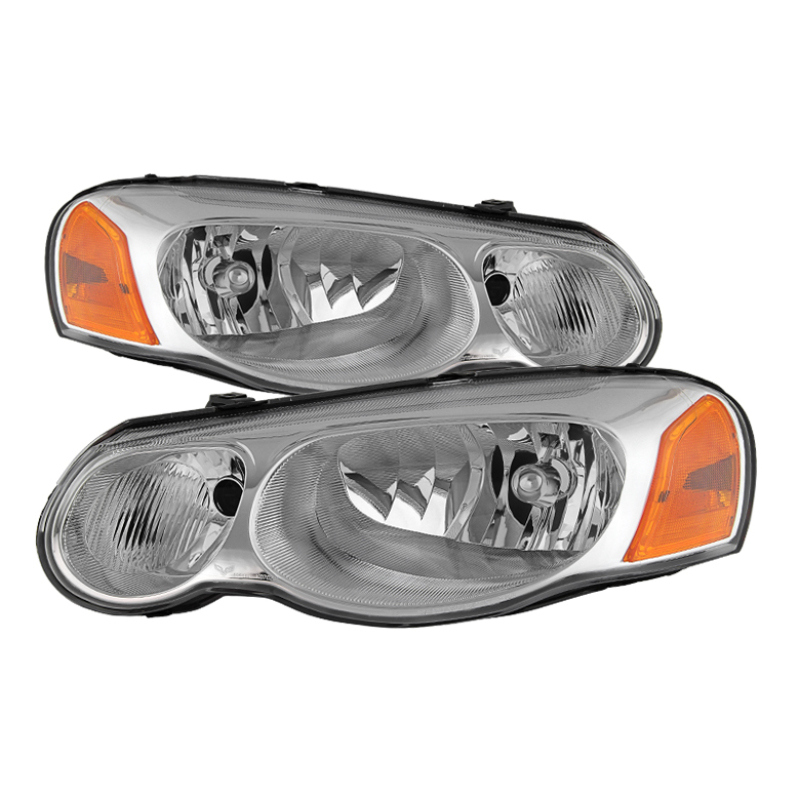 Xtune Chrysler Sebring Convertible & Sedan 04-06 OEM Style Headlights Chrome HD-JH-CHRSE04-4D-AM-C - 9029639
