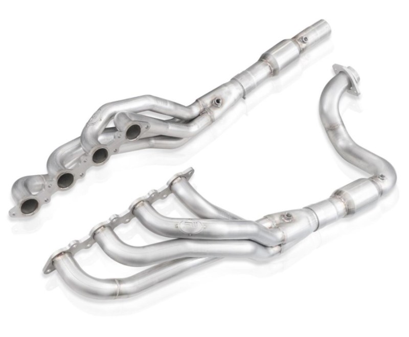 Stainless Works 20-21 Ford F-250/F-350 7.3L Headers 2in Primaries 3in Collectors High Flow Cats - FT2202HCAT