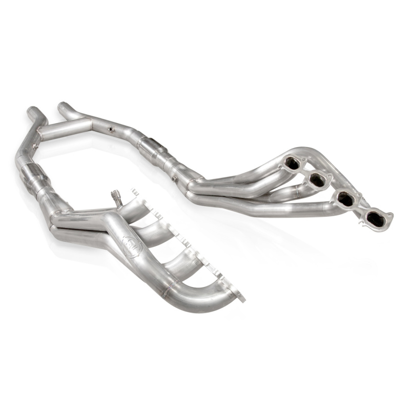 Stainless Works 2011-14 Shelby GT500 Headers 1-7/8in Primaries High-Flow Cats 3in H-Pipe - GT115HCATHP