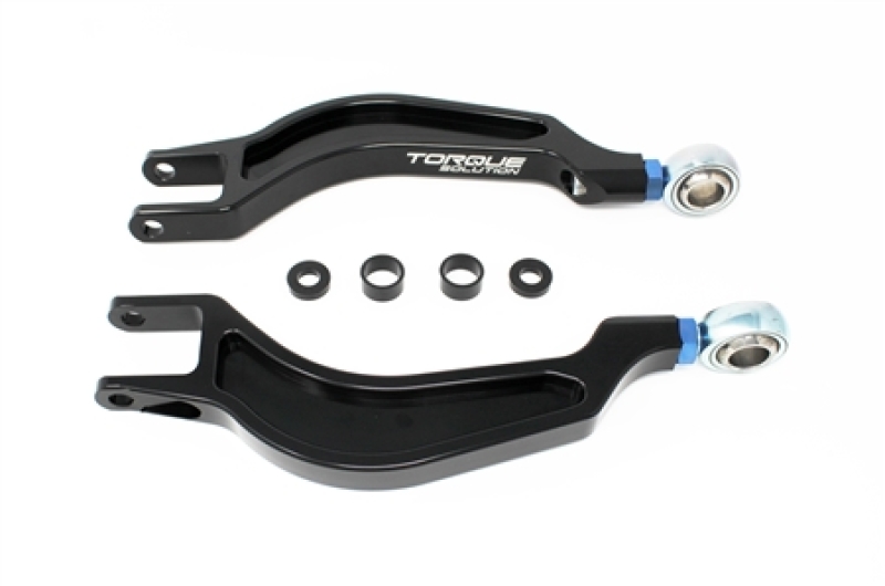 Torque Solution 7075 Billet Aluminum High Clearance Rear Traction Arms: Nissan GT-R R35 - TS-GTR-593