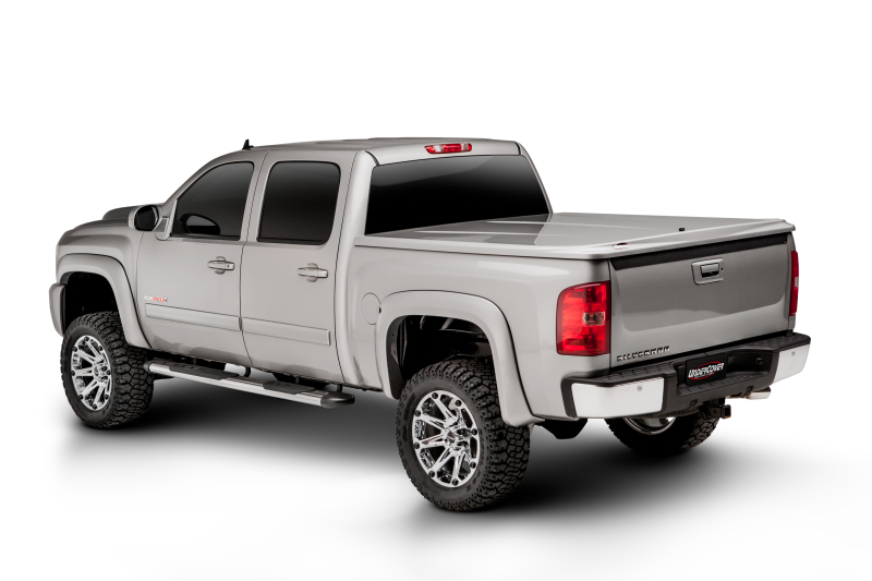 UnderCover 07-13 Chevy Silverado 1500 5.8ft Lux Bed Cover - Stealth Gray - UC1066L-46