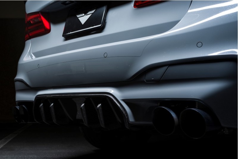 Vorsteiner 2017+ BMW M5 F90 VRS Aero Rear Diffuser Carbon Fiber PP 1x1 Glossy - 5250BMV