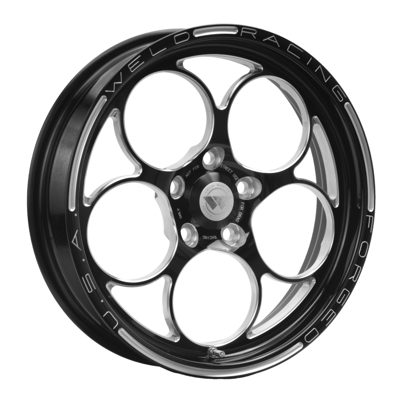 Weld Magnum 1-Piece 17x4.5 / 5x4.75 BP / 2.25in. BS Black Wheel - Non-Beadlock - 86B-1704274