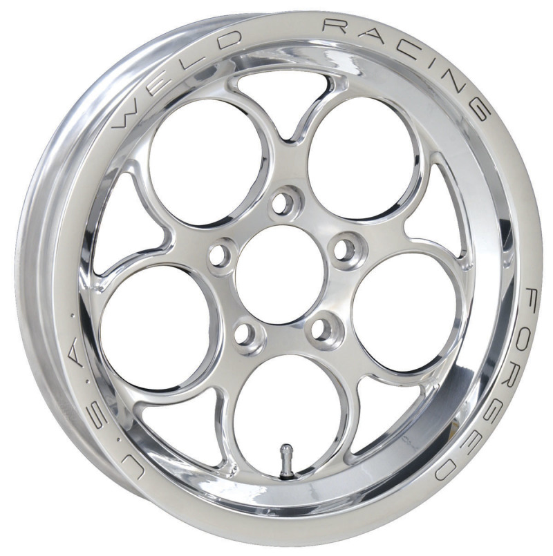 Weld Magnum 1-Piece 15x3.5 / 5x4.75 BP / 2.25in. BS Polished Wheel - Non-Beadlock - 86P-15272