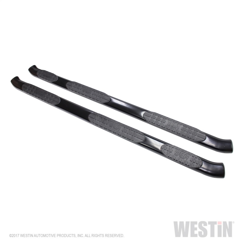 Westin 2017-2018 Ford F-250/350 SuperCab (8ft Bed) PRO TRAXX 5 WTW Oval Nerf Step Bars - Black - 21-534675