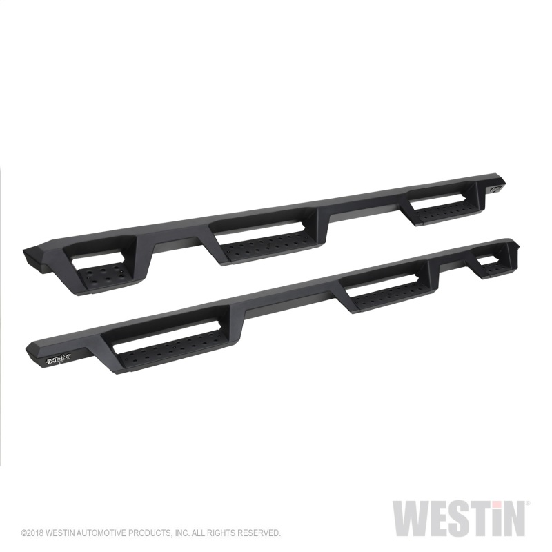 Westin 19-20 Ram 1500 5.5ft bed (Excludes 1500 Classic) HDX Drop W2W Nerf Step Bars - Textured Black - 56-534705