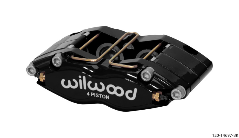 Wilwood Caliper-Dynapro Single 5.98in Mount-Black 1.58in Piston 1.1in Disc - 120-14697-BK