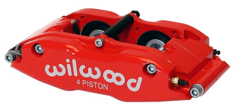 Wilwood Caliper-BNSL4R-Red 1.75in Pistons 1.25in Disc - 120-8071-LRD