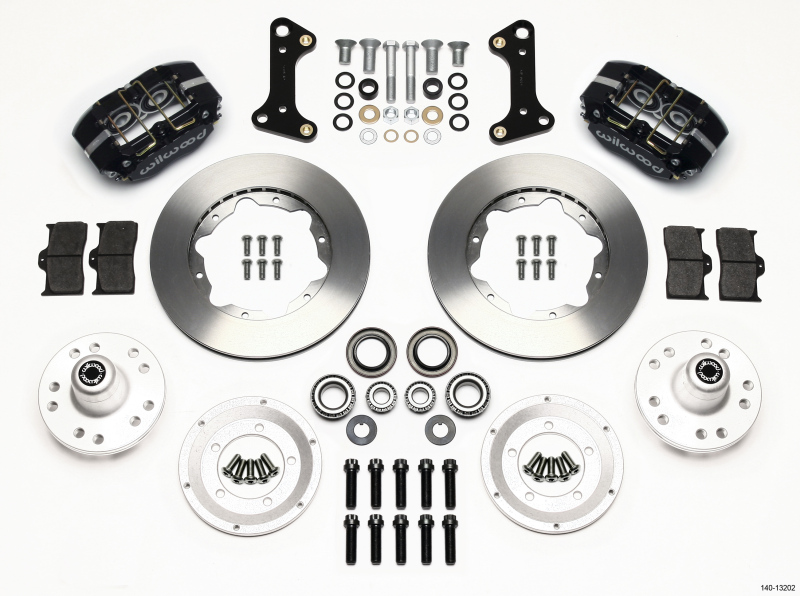 Wilwood Dynapro Dust-Boot Front Kit 11.00in 67-69 Camaro 64-72 Nova Chevelle - 140-13202